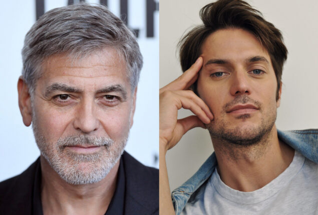 Lucas Bravo, of Emily in Paris plays prank on George Clooney