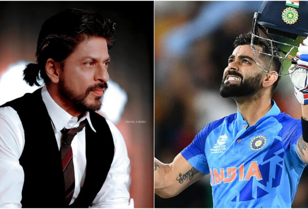 SRK expresses India’s victory over Pakistan on Twitter