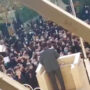 Iran protests: Students complaints to the paramilitary speaker
