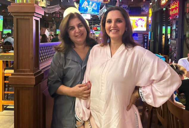 Farah Khan shares photo with BFF Sania Mirza, calls Dubai ‘the incidental city’