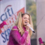 Meghan Trainor’s son supports her in Crowd at ‘Today’ Performance