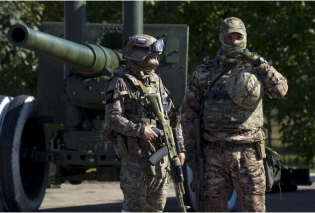 Russian forces getting ready to work in a radioactive environment, says Moscow officials