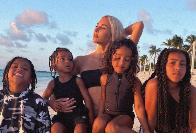 Kim Kardashian’s 4 Kids Dress Like Pop Culture Icons for Halloween