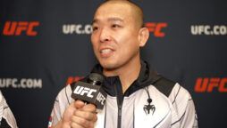 UFC Fight Night 213 submission winner Junyong Park reveals why he couldn’t celebrate