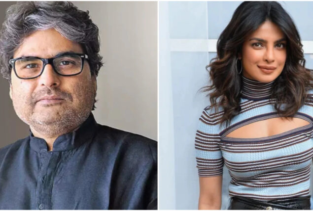 Priyanka Chopra meets Vishal Bhardwaj: SLB Visits India 