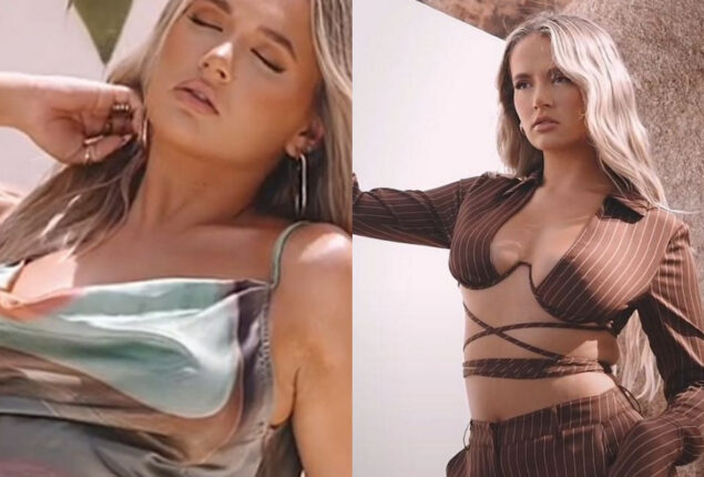 Molly-Mae Hague was three months pregnant in latest photoshoot