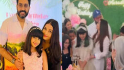 Aishwarya Rai, Jaya Bachchan clap for Aaradhya as she cuts cake