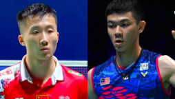 China's Lu surges into the quarterfinals of the Australian Open in badminton
