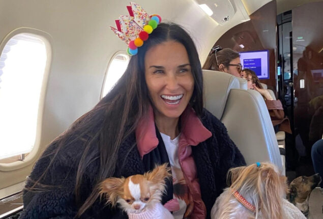 Demi Moore Dances With Joy as She Celebrates 60th Birthday With Family
