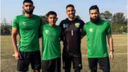 Players from Pakistan's diaspora have joined the national football team in Nepal