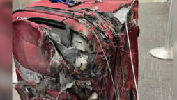 passenger's suitcase