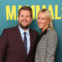 James Corden was all smiles as he steps out with wife Julia Carey