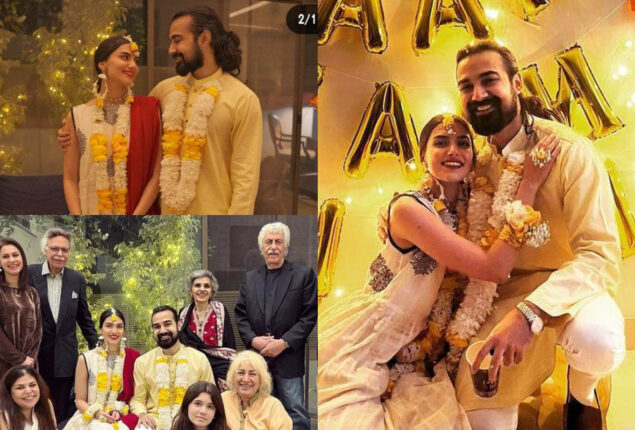 Joyland actor Salman’s daughter and model Zara Peerzada got engaged