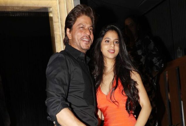 Suhana Khan wishes Shah Rukh Khan a happy birthday with a childhood photo
