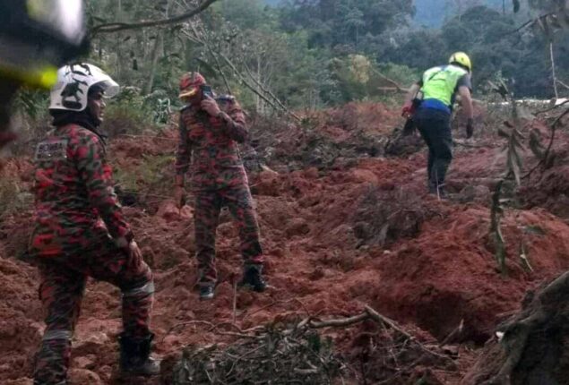 Malaysia: 12 campers are missing after a landslide