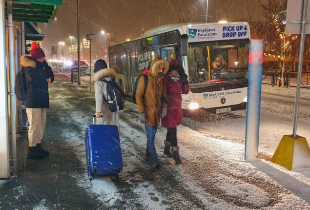 Severe weather at Iceland’s Keflavk Airport strands Americans