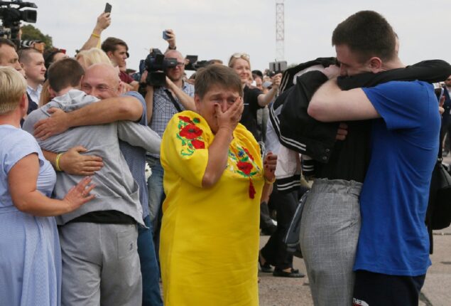 Russia-Ukraine war: Dozens of prisoners swapped