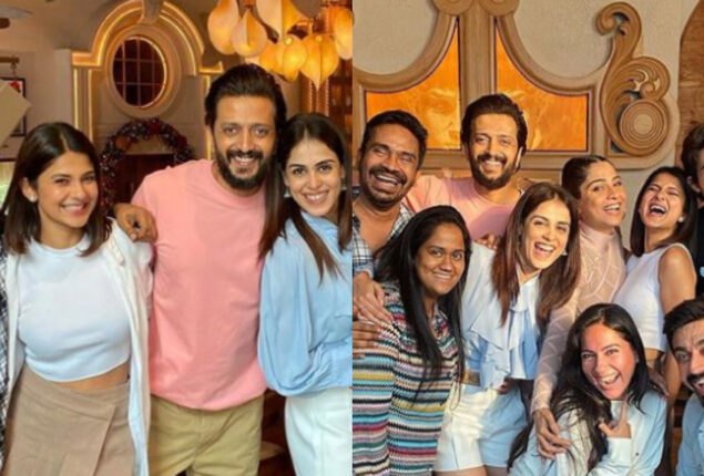 Riteish Deshmukh’s birthday party with Genelia Deshmukh, see photos