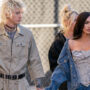 Megan Fox and Machine Gun Kelly seen holding hands