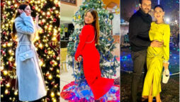 Areeba Habib, Sunita Marshall & Azekah celebrates Christmas