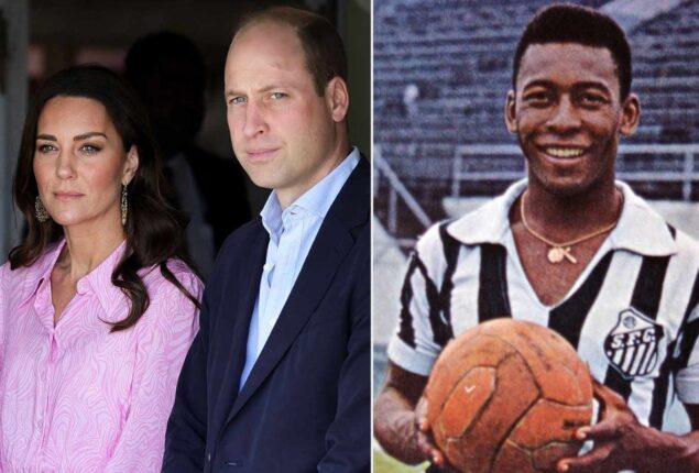 Prince William and Kate Middleton Post Tribute to Pelé