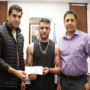 Usman Wazeer, a boxing champion, received recognition for upholding Pakistani pride