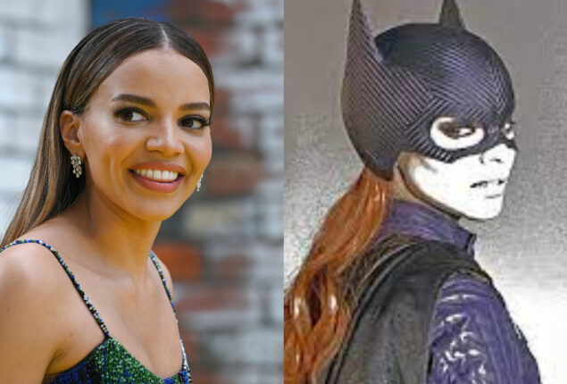 Leslie Grace shares a photo of her final Batgirl costume