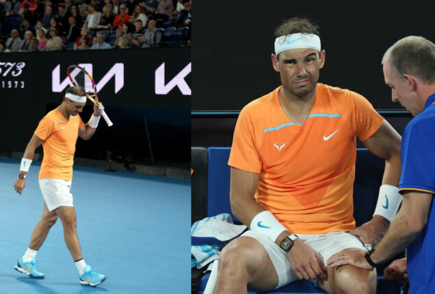 Rafael Nadal is knocked out of Australian Open