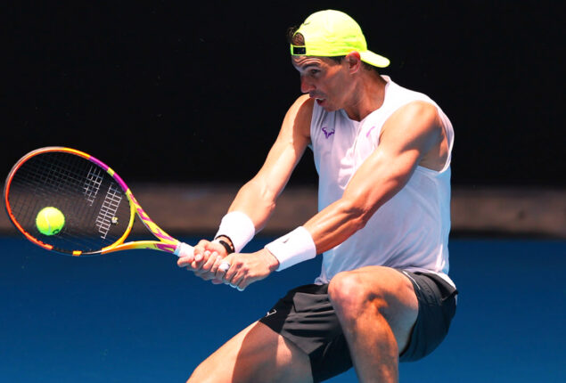 Rafael Nadal claims to be in “good shape” for Australian Open