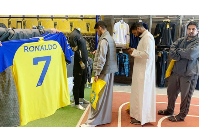 Saudis buy Ronaldo Tshirts following Al Nassr deal