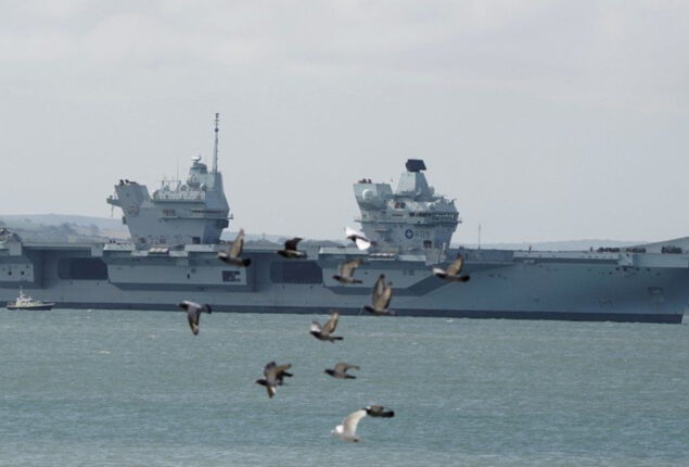 Royal Navy’s HMS Prince of Wales repairs end in spring 2023