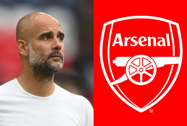 Pep Guardiola says ‘Arsenal could reach 100 points’