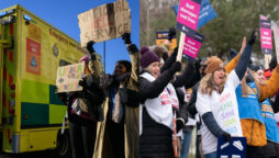 Nurses and Ambulance strike