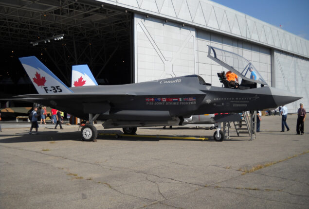 Canada approves $14 billion order for F-35 stealth fighter jets