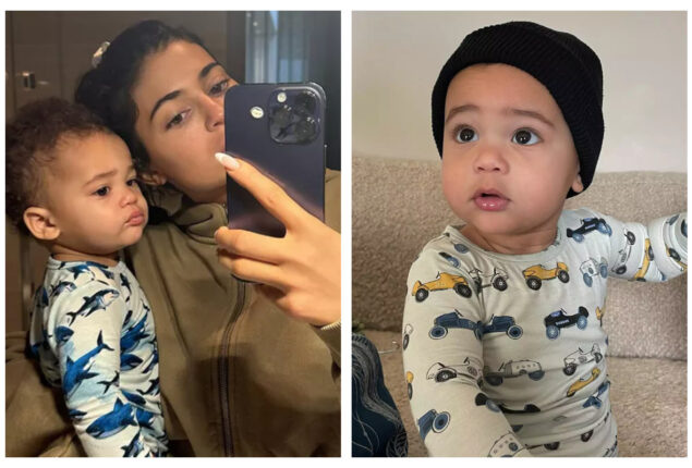 Kylie Jenner unveils son’s name and face in new photo