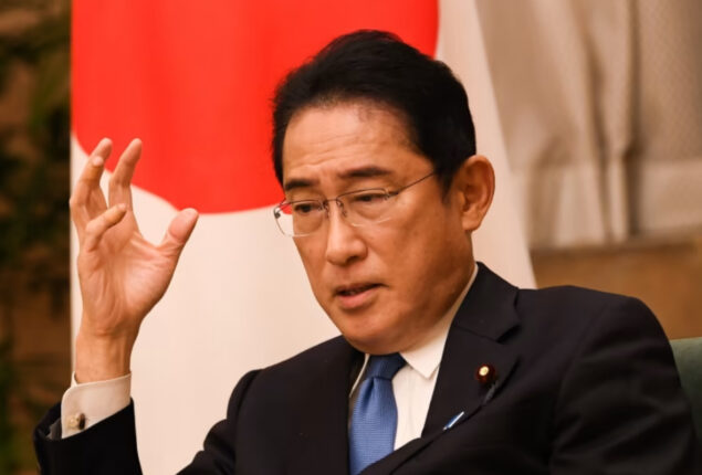 Japan’s Fumio Kishida set to talk military buildup, chips on G7 tour