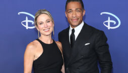 T.J. Holmes and Amy Robach