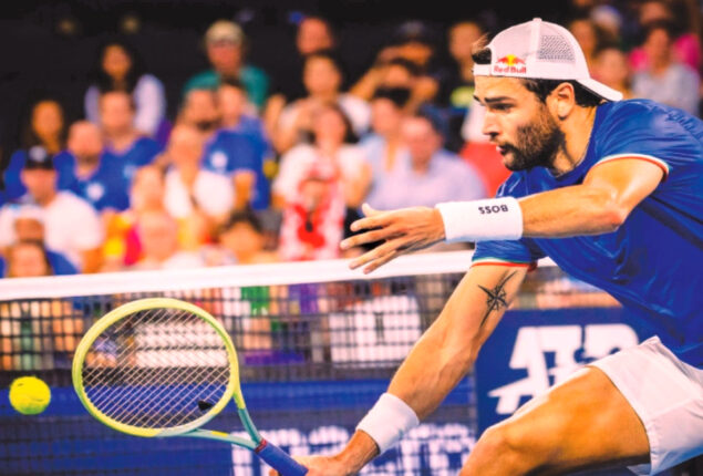 Matteo Berrettini won exciting three-set match over Hubert Hurkacz