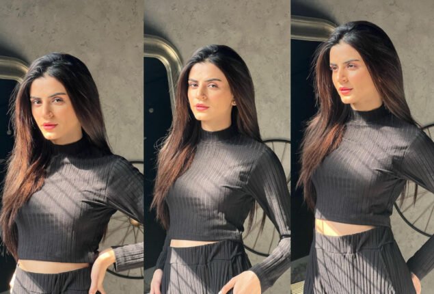 Zubab Rana sets the temperature on fire in Black outfit