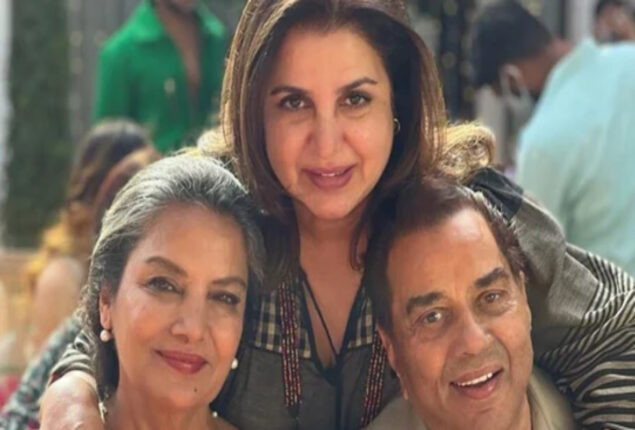 Shabana Azmi wish Farah Khan on birthday with BTS pic from sets
