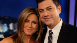 Jimmy Kimmel playing matchmaker for Jennifer Aniston