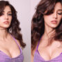 Disha Patani looks stunning in deep neck midi dress