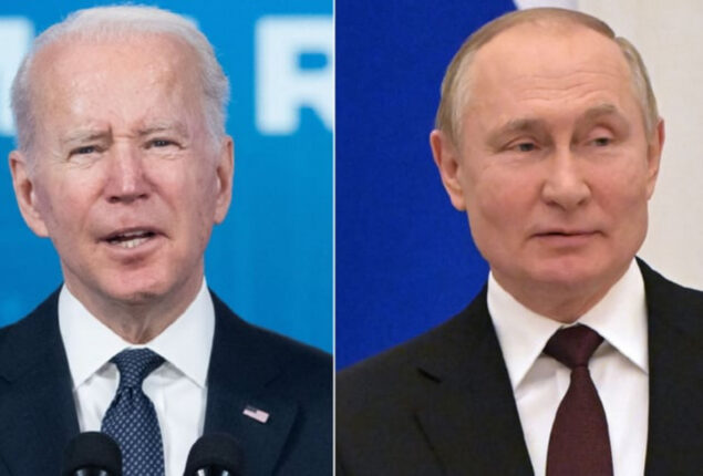 Putin ‘dead wrong’ on Ukraine war says Biden