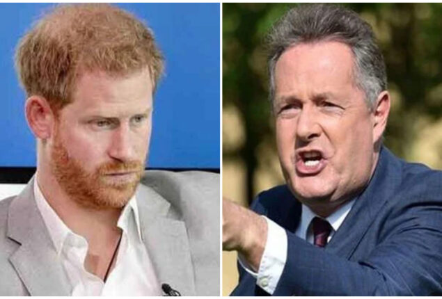 Piers Morgan revives his assault on Prince Harry and Meghan Markle