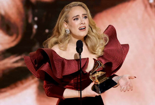 Adele gets candid about back pain struggles