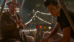 Austin Butler remembers meeting ‘Elvis’ co-star Tom Hanks