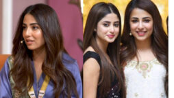 Ushna Shah discloses Sajal Aly is happy after divorce