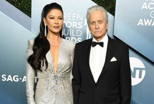 Catherine Zeta-Jones and Michael Douglas move in to St James’ Palace