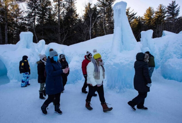 The Arctic blast breaks the US wind chill record