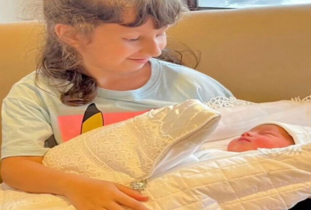 Nooreh Shahroz Wins Hearts with Her Singing for Baby Sister